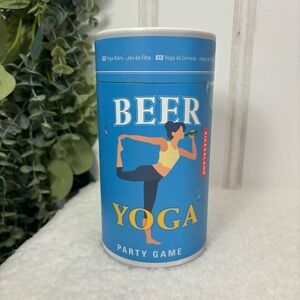 Beer Yoga Party Game Holiday Gift‎ Fun Adult Drinking Game with Yoga Poses